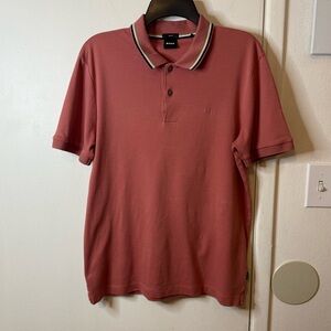 Boss Polo Shirt - Terracotta